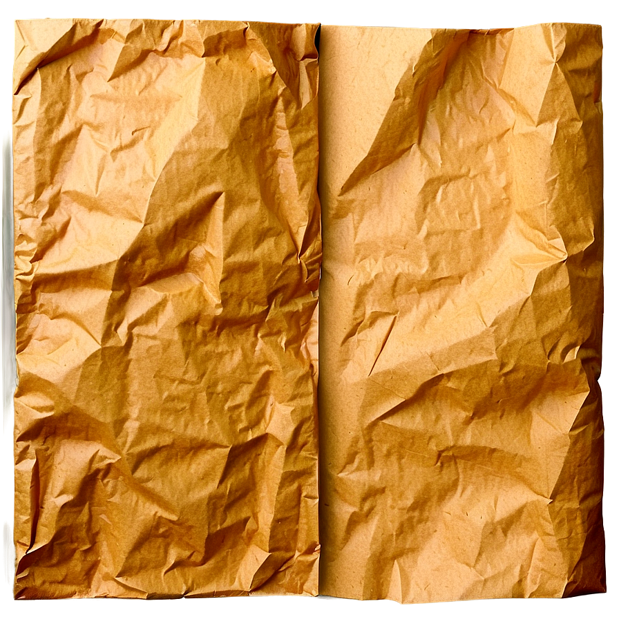 Realistic Crumpled Paper Png Vac PNG image