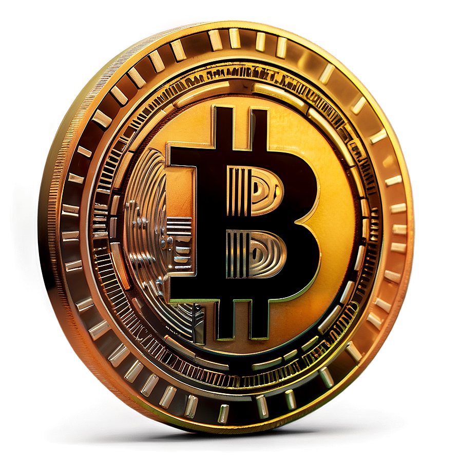 Realistic Crypto Coin Png 06282024 PNG image