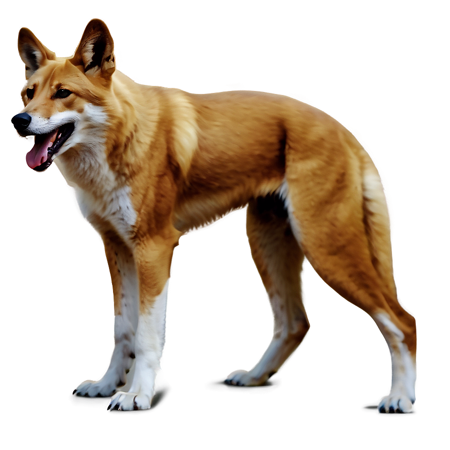 Realistic Dingo Art Png 06202024 PNG image