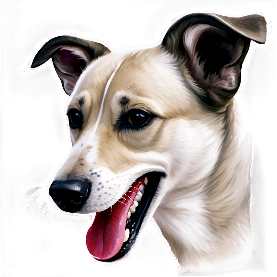 Realistic Dog Face Drawing Png 06212024 PNG image