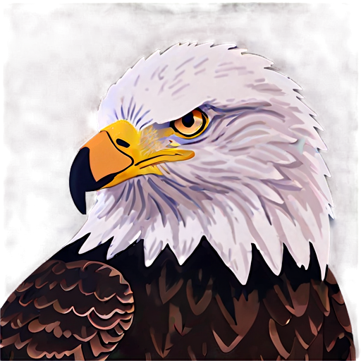 Realistic Eagle Drawing Png C PNG image