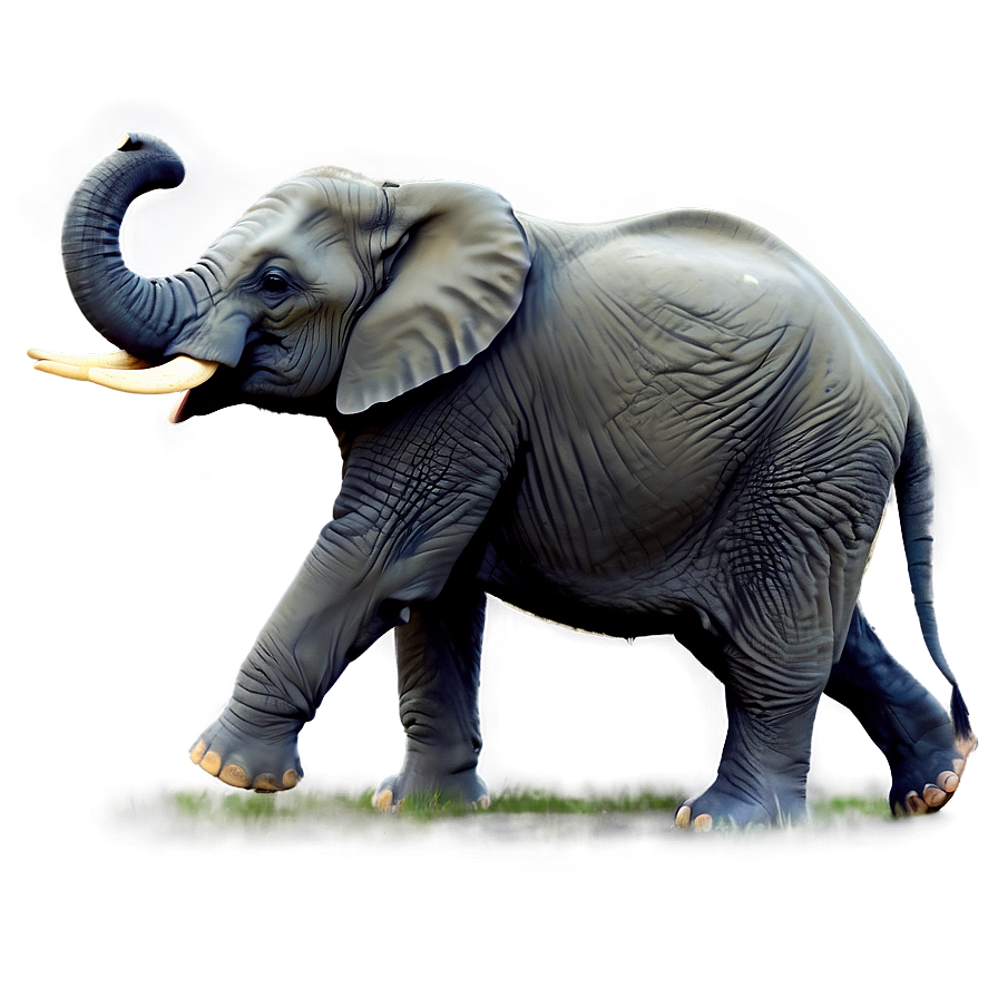 Realistic Elephant Drawing Png Hec51 PNG image