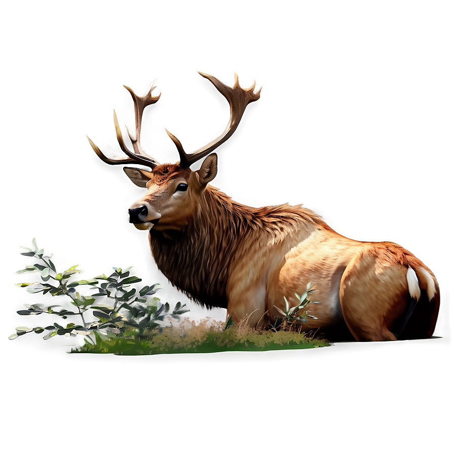 Realistic Elk Png Ofl48 PNG image