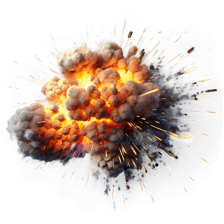 Realistic Explosion Illustration Png Yke74 PNG image