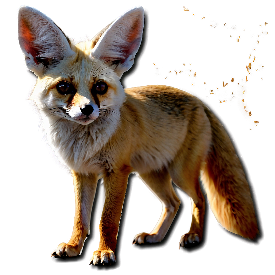 Realistic Fennec Fox Artwork Png 19 PNG image