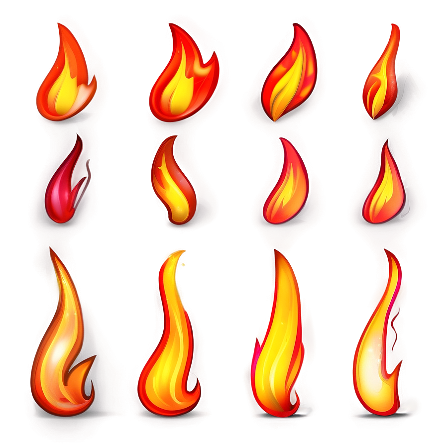 Realistic Fire Flame Png 05042024 PNG image