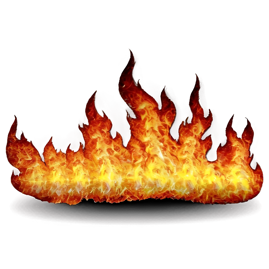 Realistic Fire Overlay Png 06272024 PNG image