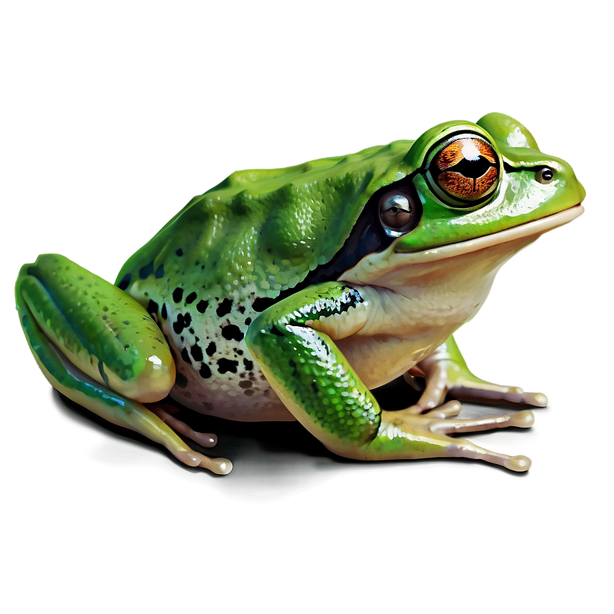 Realistic Frog Illustration Png 05032024 PNG image