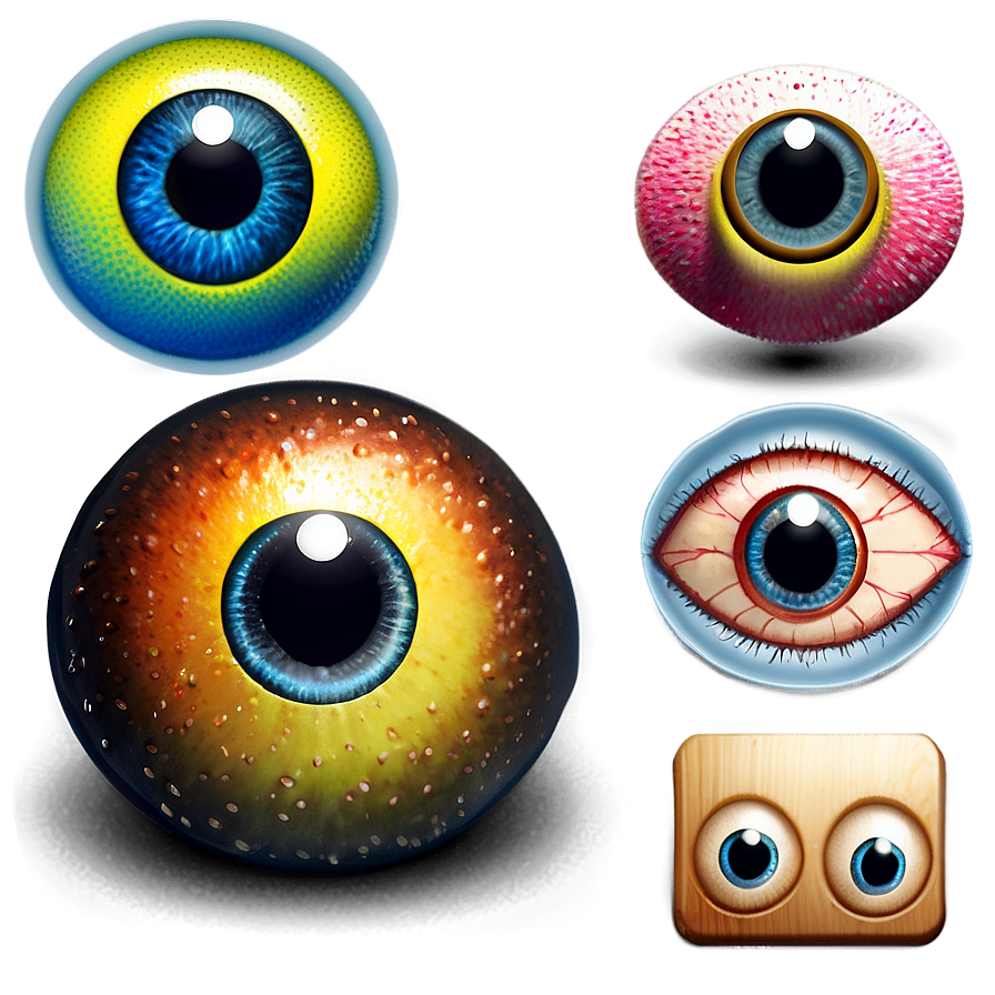 Realistic Googly Eyes Png 34 PNG image