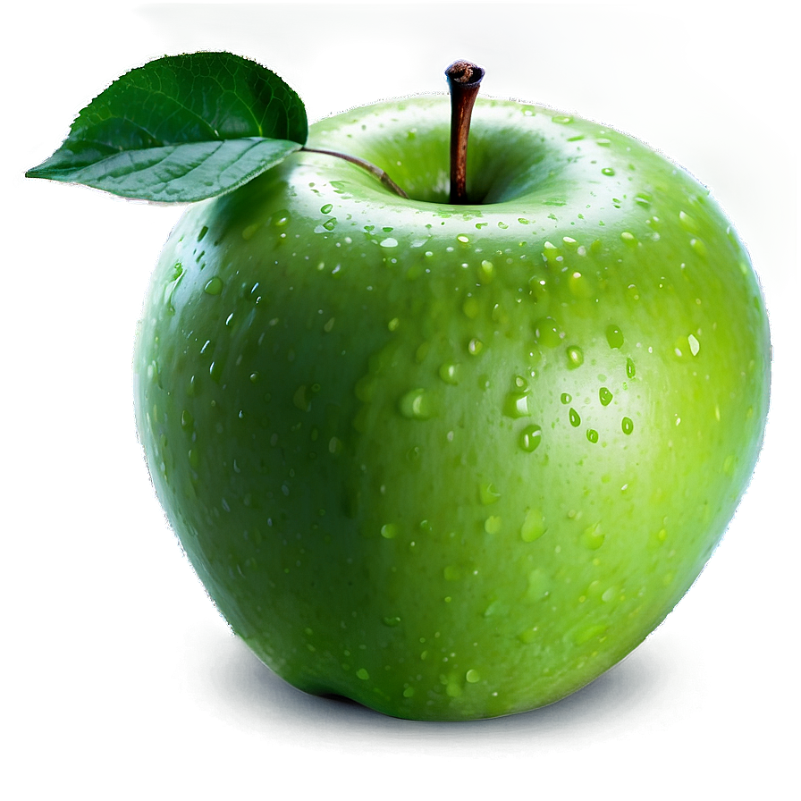 Realistic Green Apple Png Twp7 PNG image