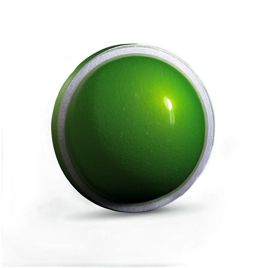 Realistic Green Dot Png 06122024 PNG image