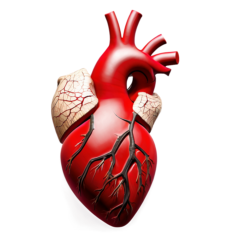 Realistic Heart Picture Png C PNG image