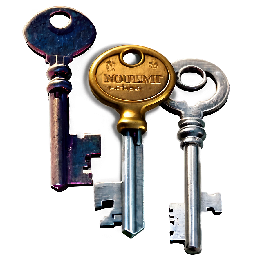 Realistic House Key Png 06292024 PNG image