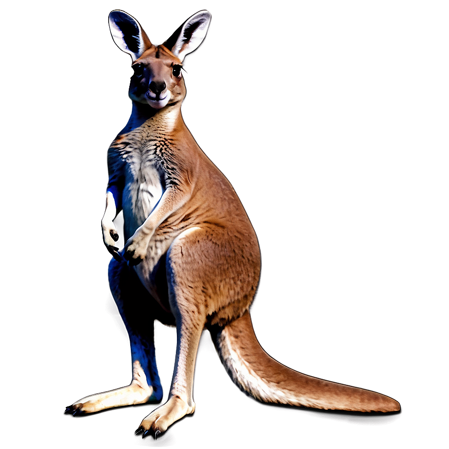 Realistic Kangaroo Png 05212024 PNG image