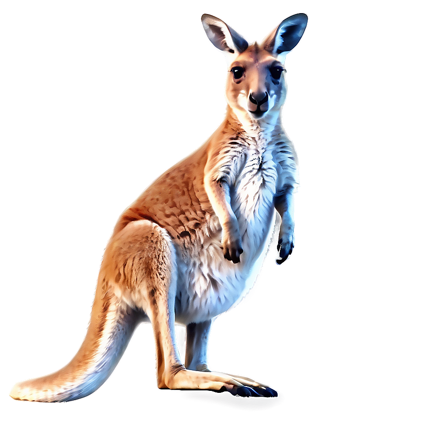 Realistic Kangaroo Png 05212024 PNG image