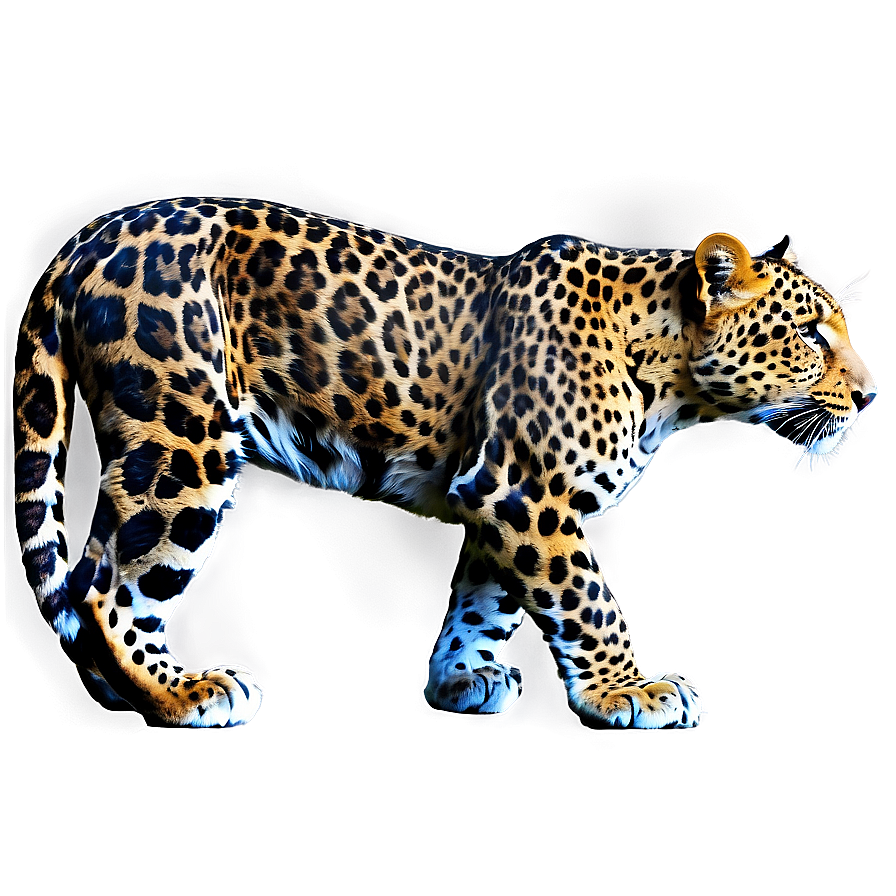 Realistic Leopard Texture Png 06272024 PNG image