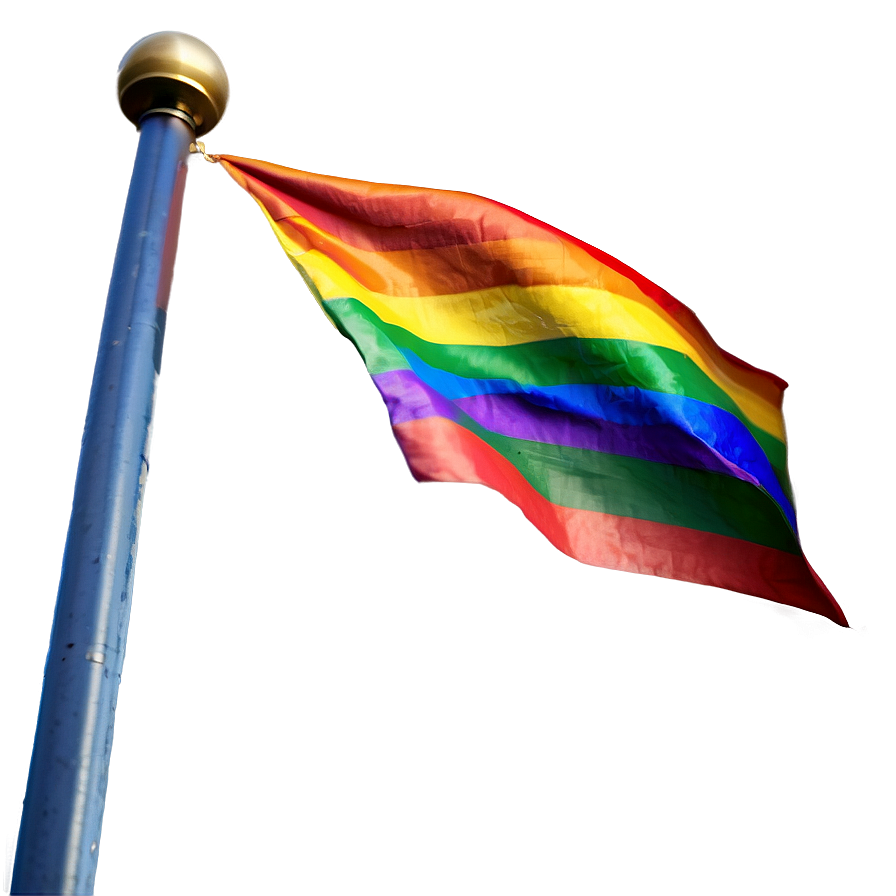 Realistic Lgbt Flag Png 06252024 PNG image