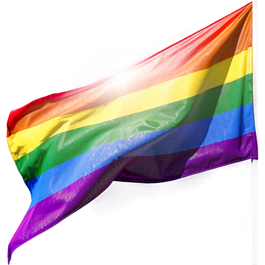 Realistic Lgbt Flag Png 06252024 PNG image