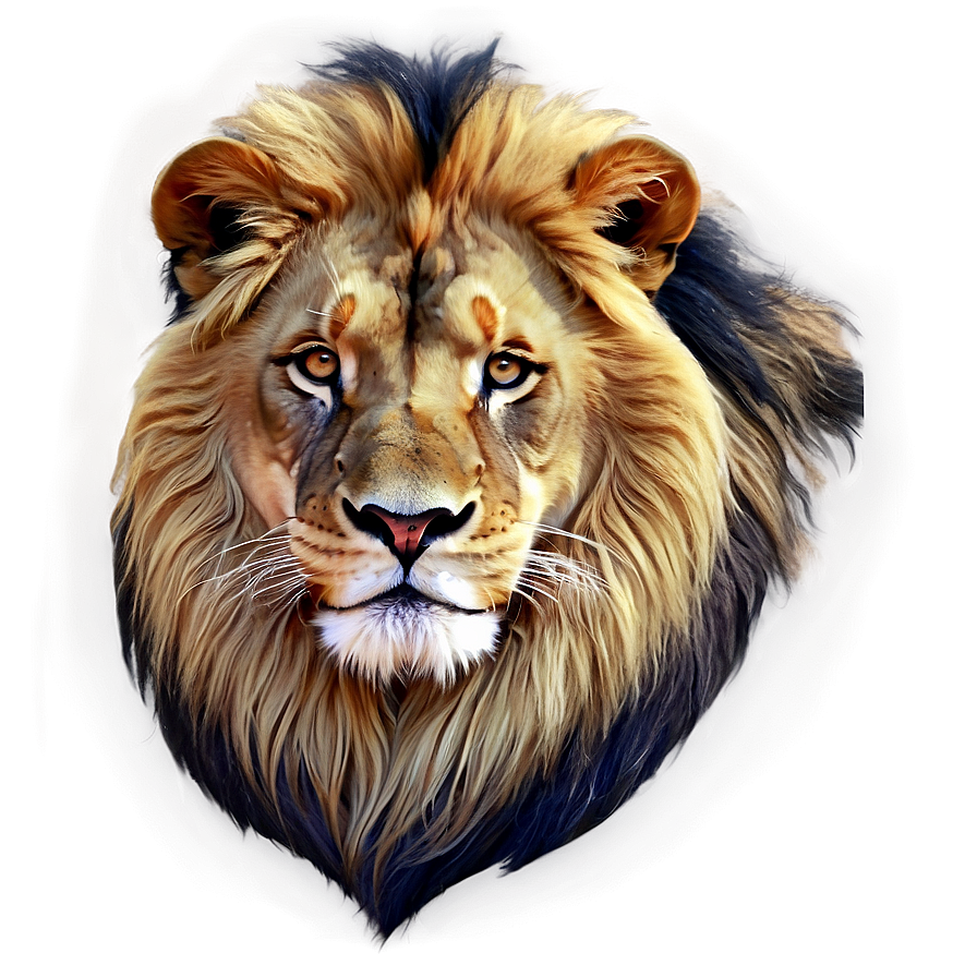 Realistic Lion Drawing Png 70 PNG image
