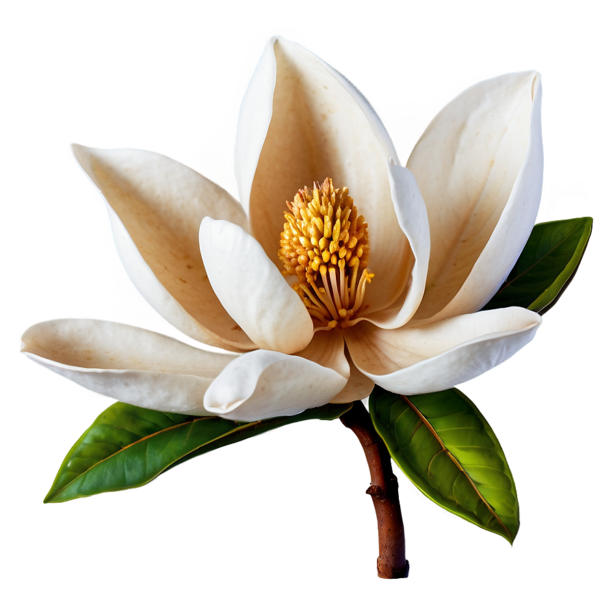 Realistic Magnolia Flower Image Png 06252024 PNG image