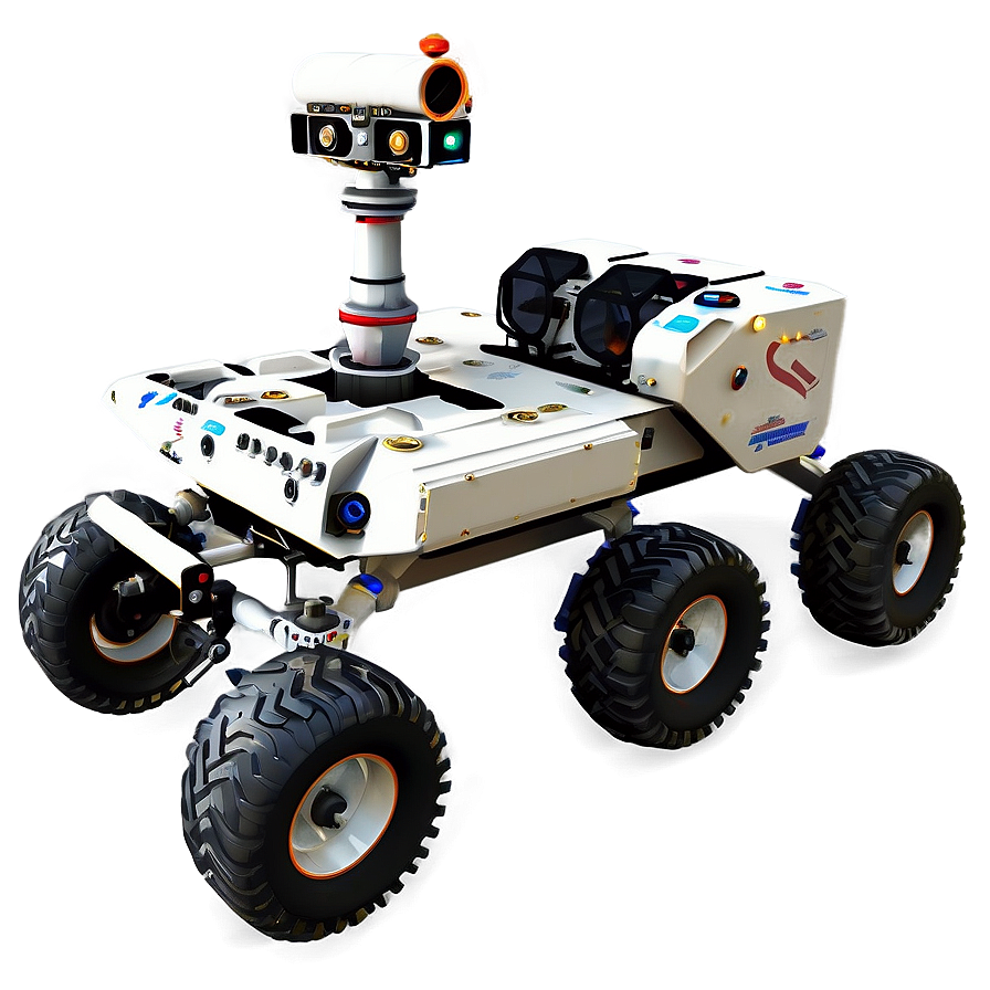 Realistic Mars Rover Design Png 4 PNG image