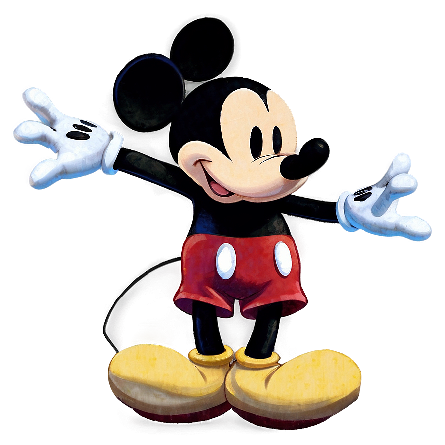 Realistic Mickey Mouse Shadow Png 82 PNG image