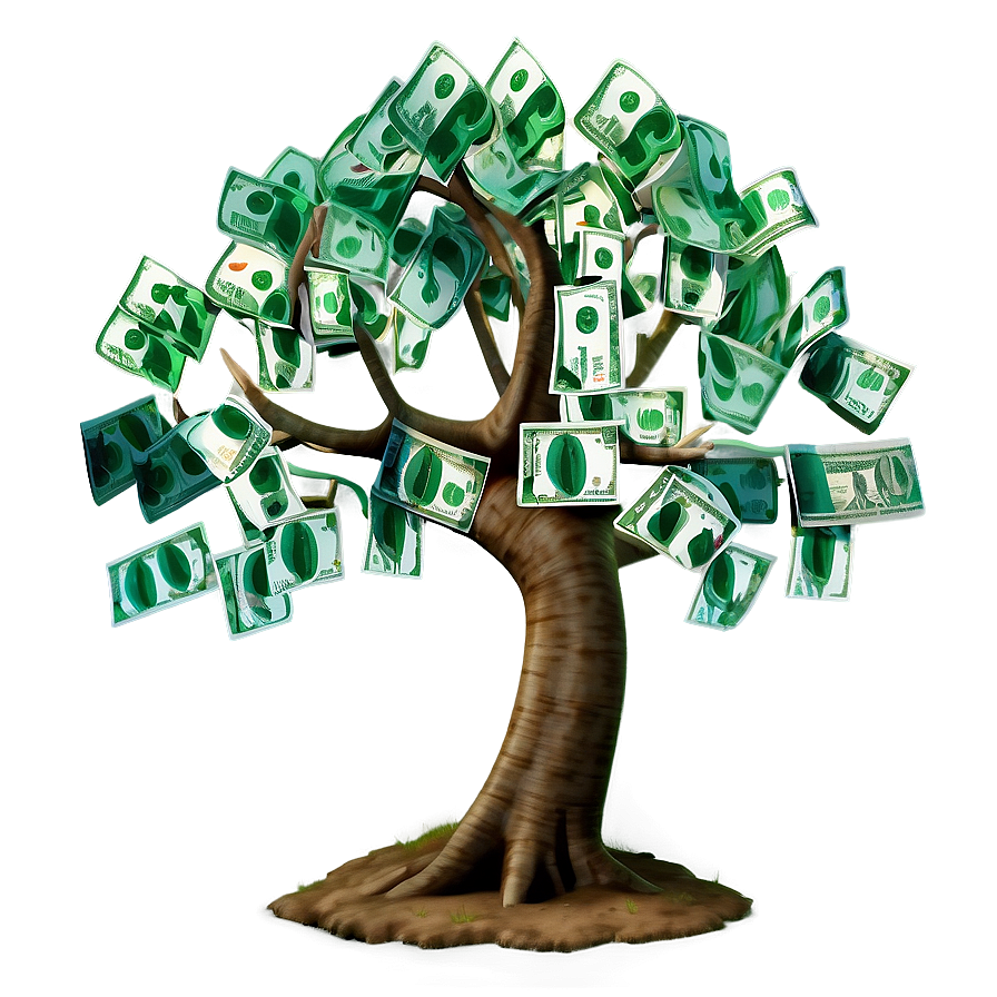 Realistic Money Tree Graphic Png Ylb40 PNG image