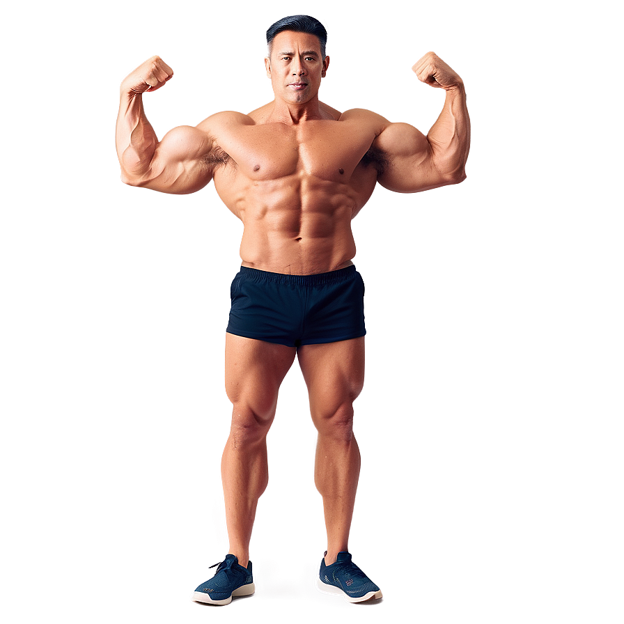 Realistic Muscle Man Png Ddy PNG image