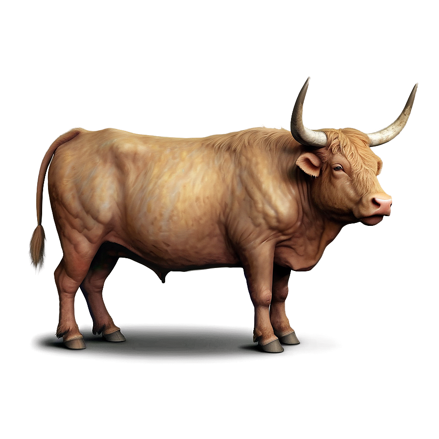 Realistic Ox Image Png 06242024 PNG image