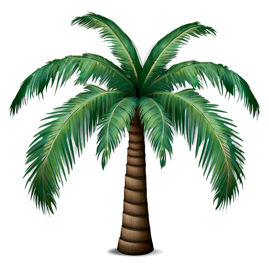 Realistic Palm Tree Emoji Png 06272024 PNG image