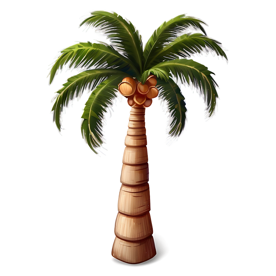 Realistic Palm Tree Emoji Png 21 PNG image