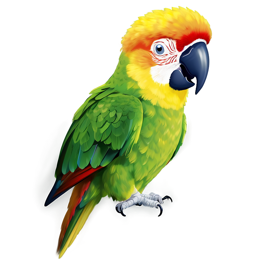 Realistic Parrot Png 05242024 PNG image