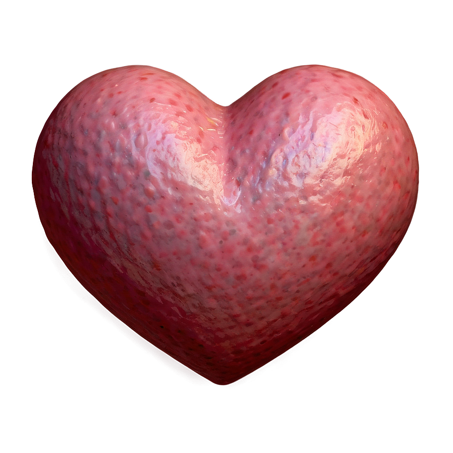 Realistic Pink Heart Png Avg60 PNG image