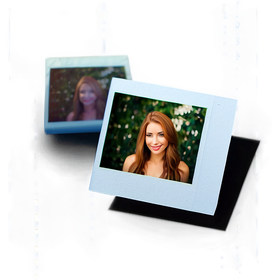 Realistic Polaroid Film Illustration Png 06202024 PNG image