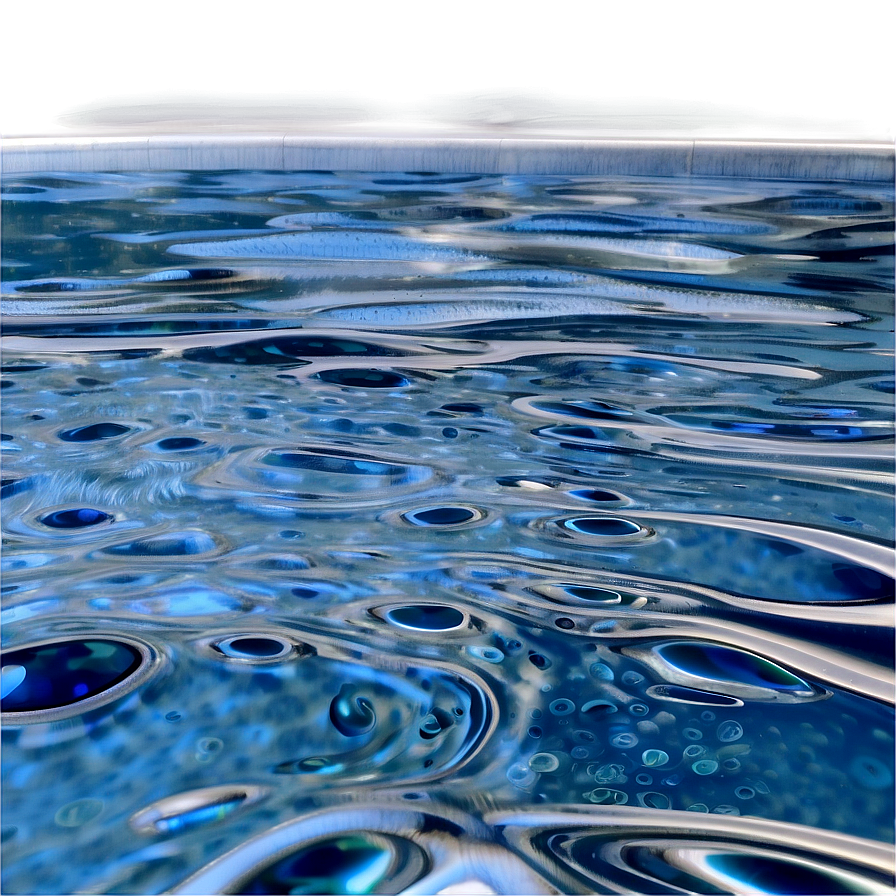 Realistic Pool Water Ripple Png 06252024 PNG image