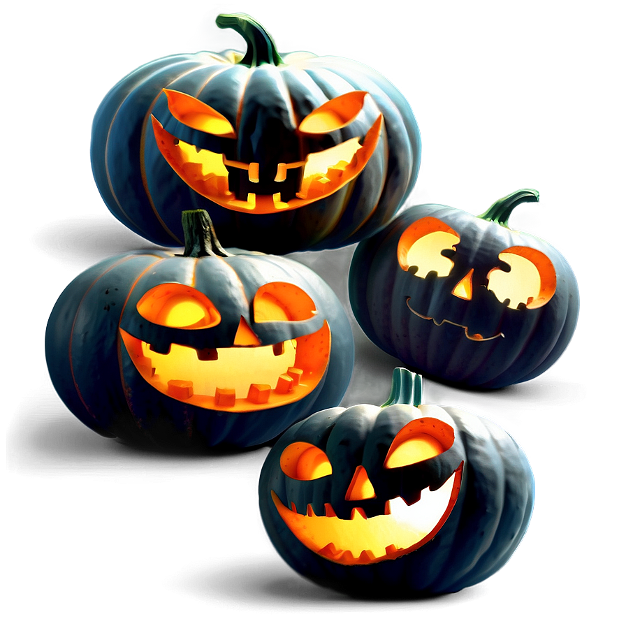 Realistic Pumpkin Face Png 06132024 PNG image