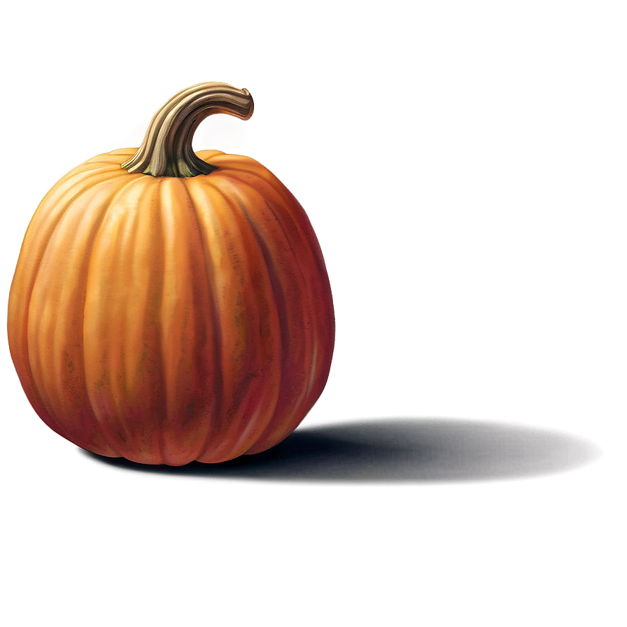 Realistic Pumpkin Outline Representation Png 86 PNG image