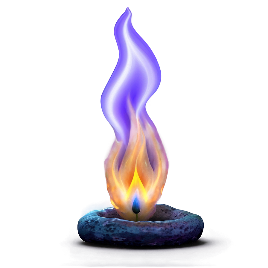 Realistic Purple Flame Png Ecv PNG image