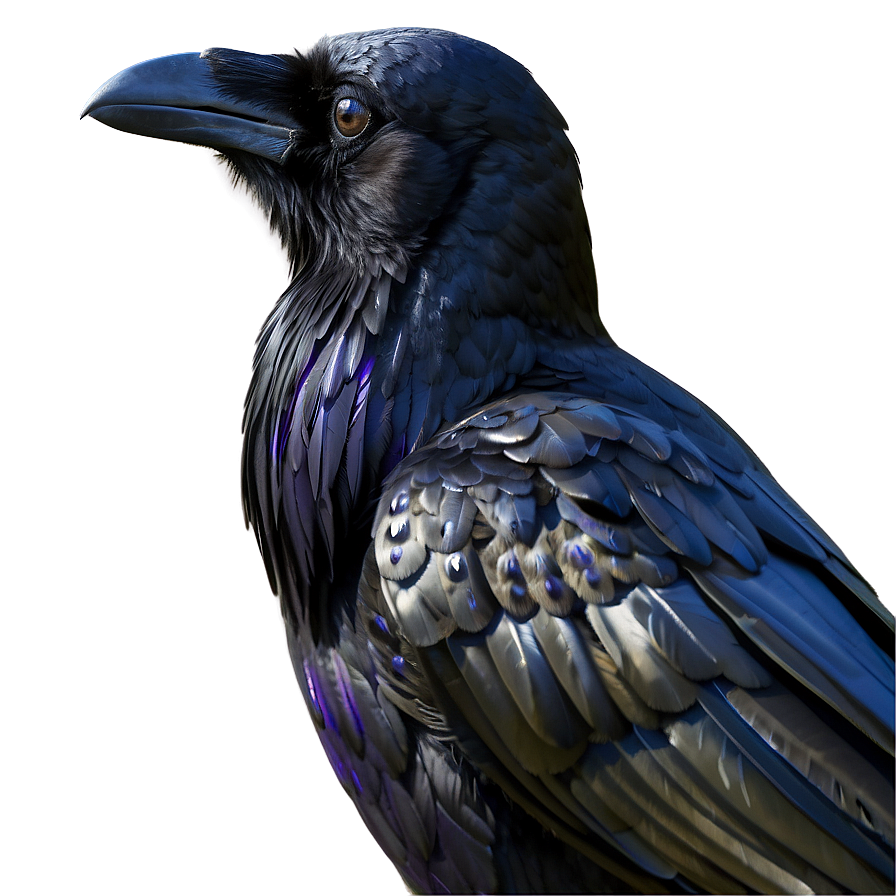 Realistic Raven Png 05062024 PNG image