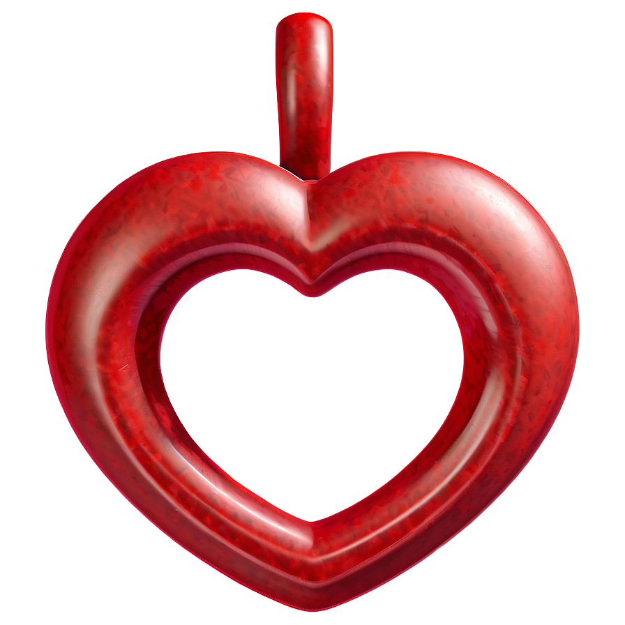 Realistic Red Heart Png 05242024 PNG image