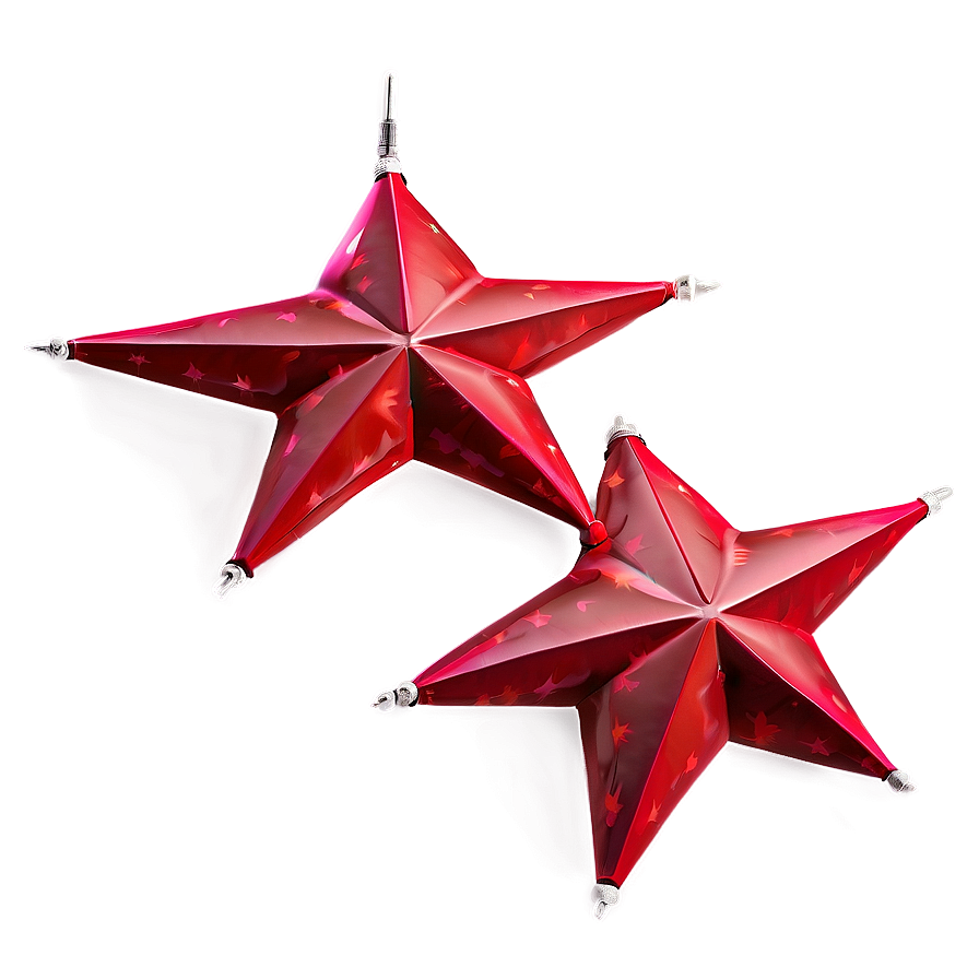 Realistic Red Star Png 05232024 PNG image