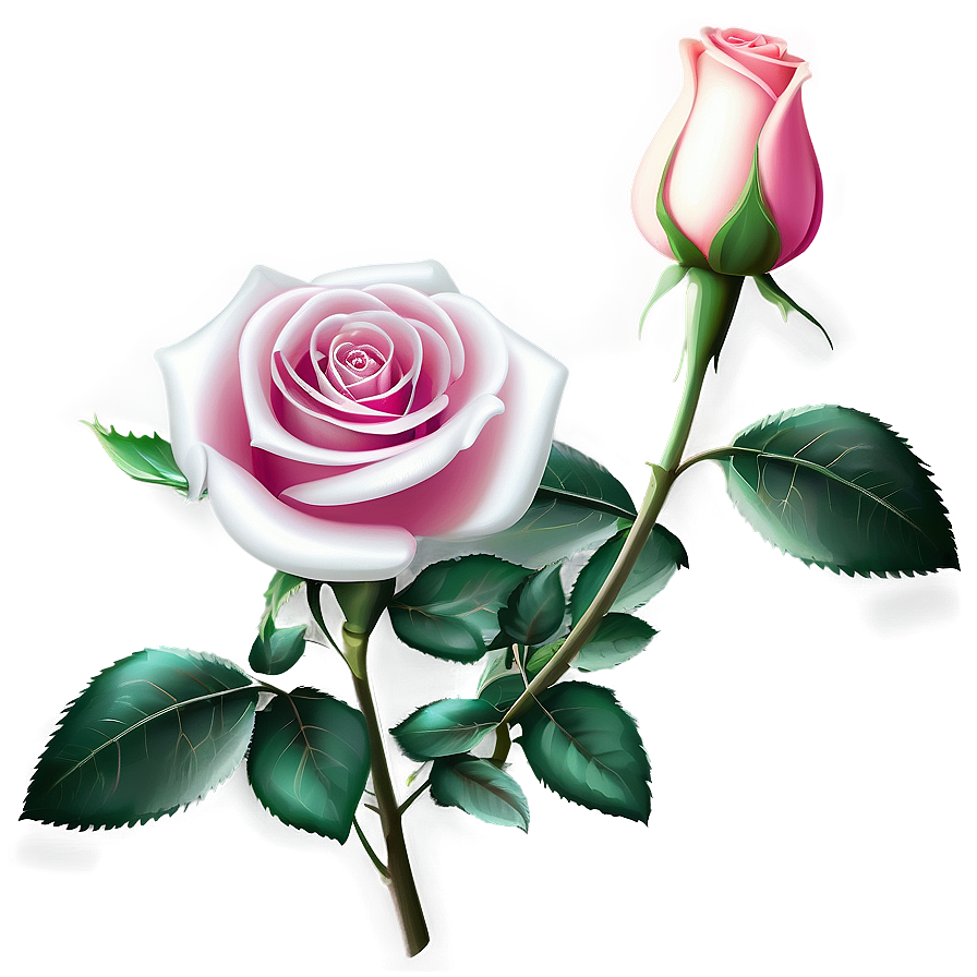 Realistic Rose Vector Image Png Ibt32 PNG image