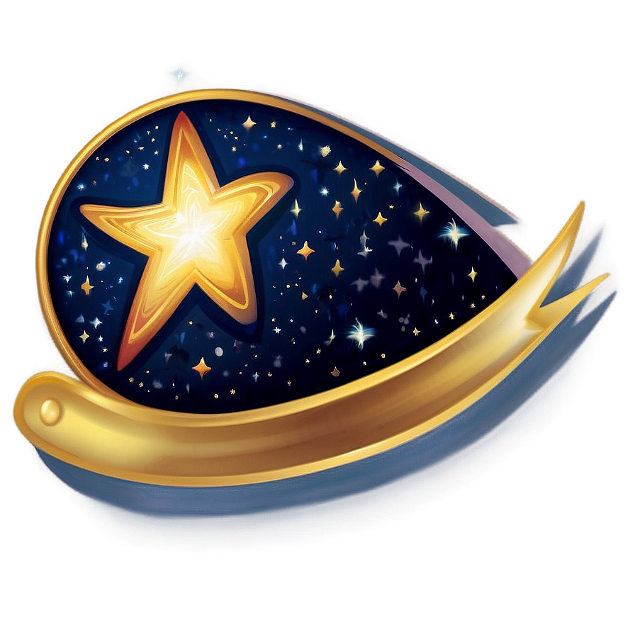 Realistic Shooting Star Bright Png 66 PNG image
