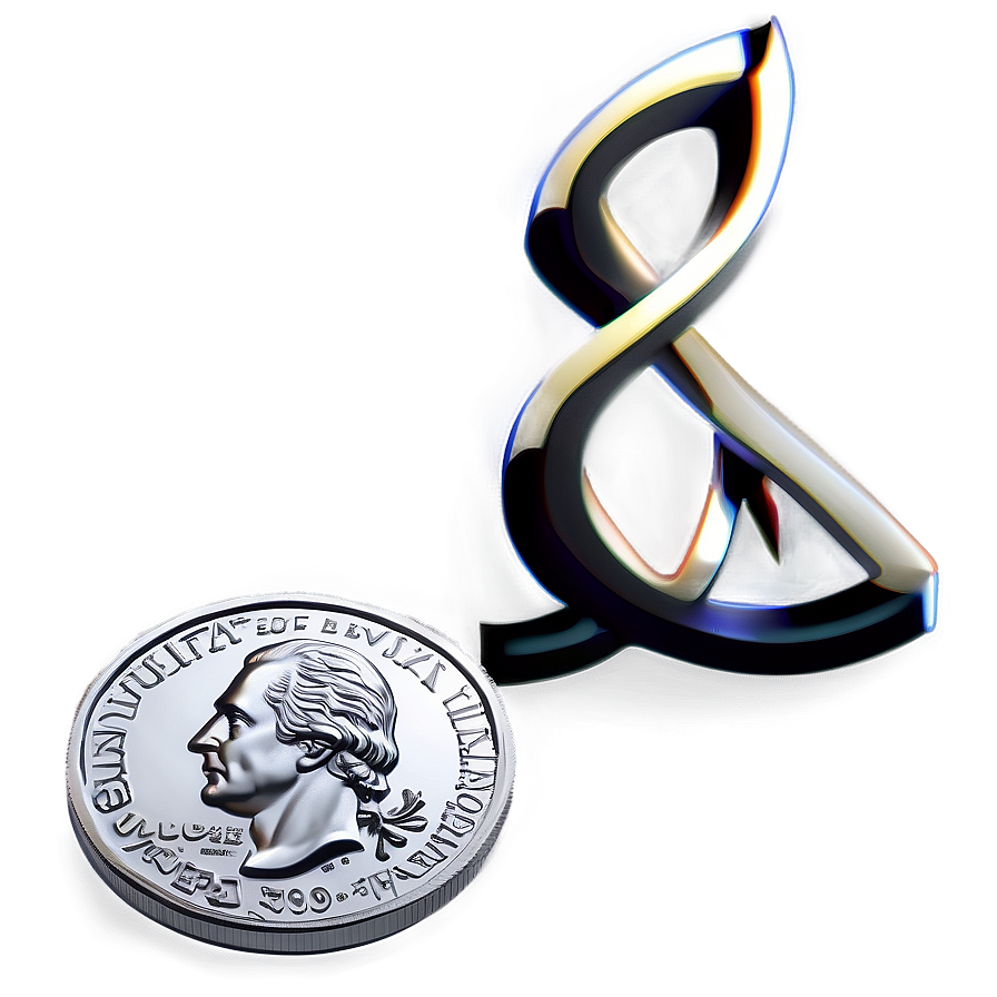 Realistic Silver Coin Image Png 26 PNG image