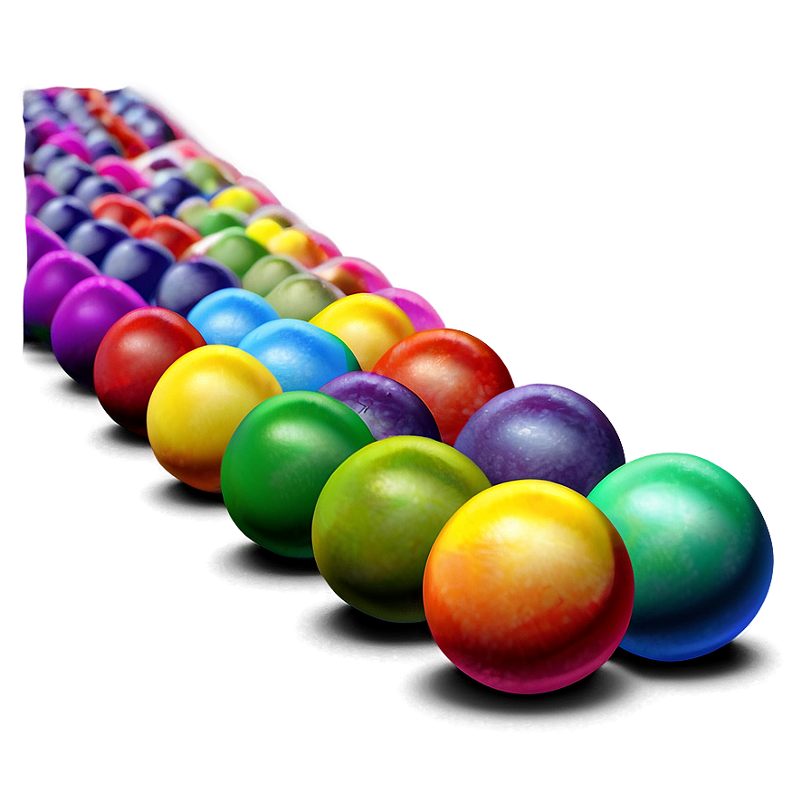 Realistic Skittles Rainbow Png 32 PNG image