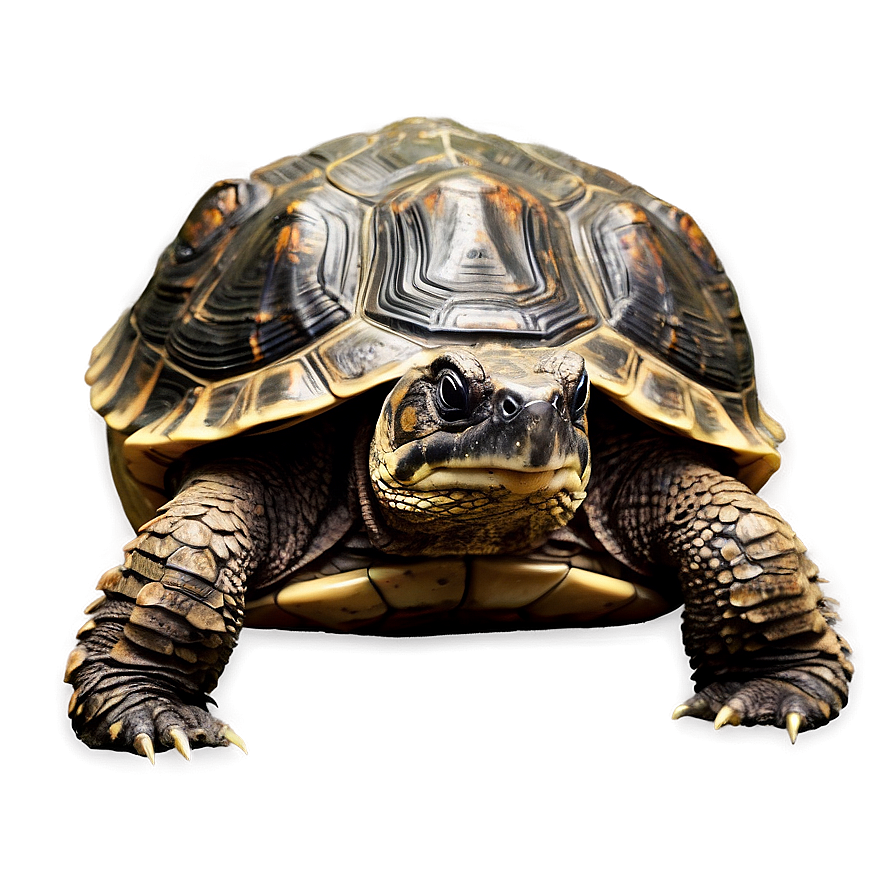 Realistic Snapping Turtle Illustration Png 06252024 PNG image