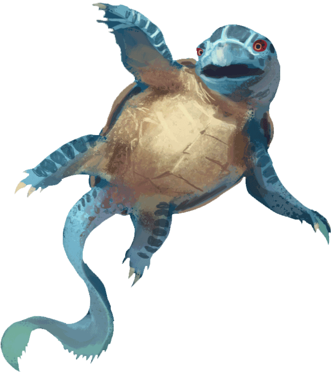 Realistic Squirtle Artwork PNG image