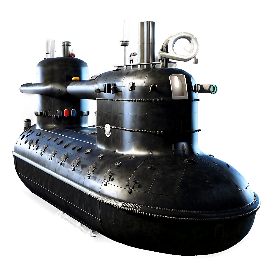 Realistic Submarine Image Png 10 PNG image