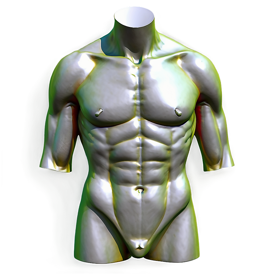 Realistic Torso Sculpture Png Obh96 PNG image