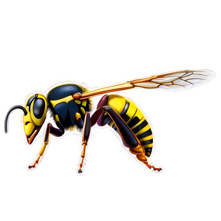 Realistic Wasp Image Png 05242024 PNG image